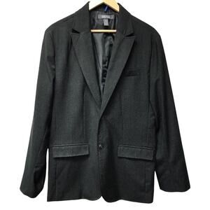 Kenneth Cole Reaction Jacket Mens 42 Large Black